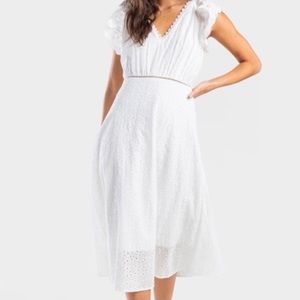 Brand new white dress size xs